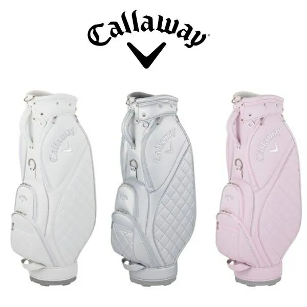 キャロウェイ アップタウン キャディバッグ Uptown Women 2026年モデル Callaway キルティング 可愛い シンプル 8.5型 2.9kg 軽量 送料無料  あすつく