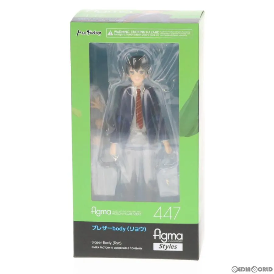 『中古即納』{FIG} figma(フィグマ) 447 ブレザーbody(リョウ) 完成品 可動フィギュア マックスファクトリー(20200514)