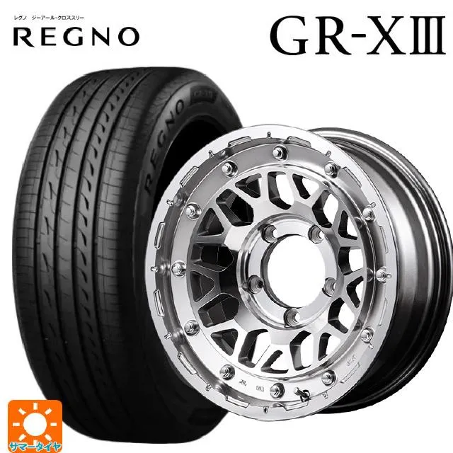 送料無料 サマータイヤホイールセット 205/65R16 95H ブリヂストン レグノ GR-X3 正規品 エムアイディー ナイトロパワー M29 ス