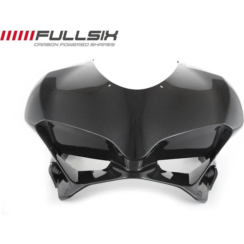 FullSix フルシックス アッパーカウル カーボン繊維：200Plain 平織り / コーティング：クリアコート(艶あり) 1299 Panigale 959 DUCATI ドゥカティ カウル関連