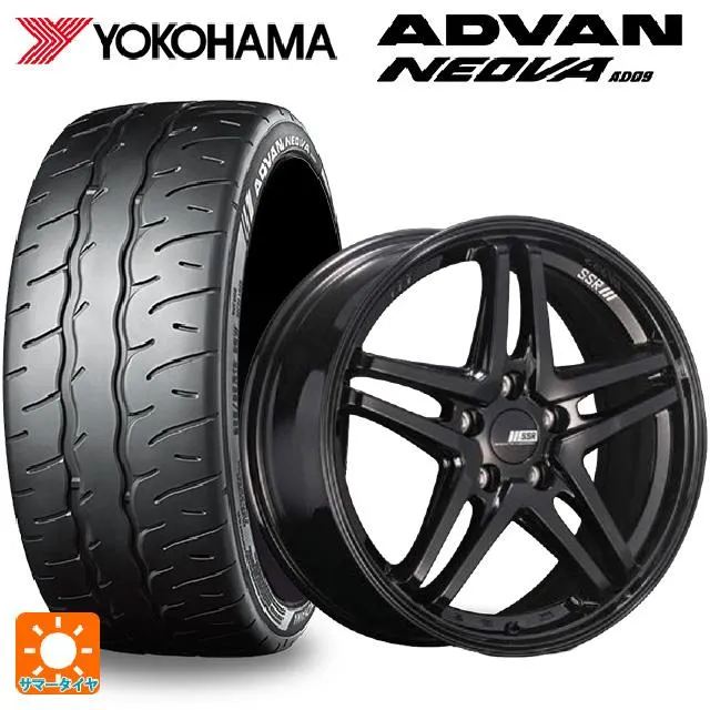 送料無料 サマータイヤホイール 4本セット 245/40R18 97W XL ヨコハマ アドバン ネオバ AD09 正規品 タナベ SSR GT V0