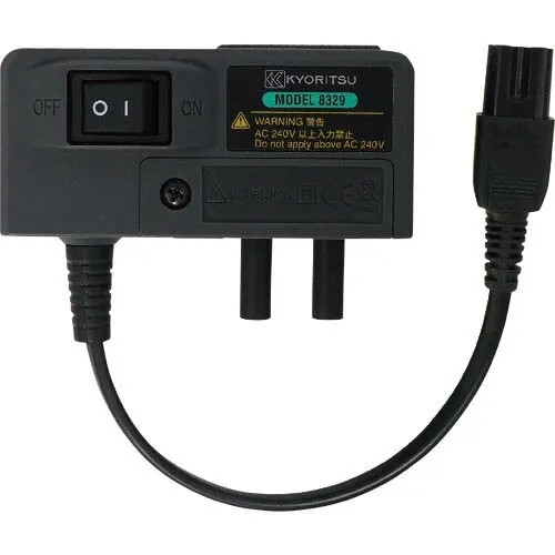 【SALE価格】KYORITSU ( 共立電気計器 ) 電源供給アダプタ ( MODEL8329 )