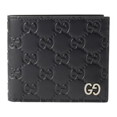 グッチ GUCCI 2つ折り財布 グッチッシマ ウォレット 473916 CWC1N 1000 BLACK （ブラック）