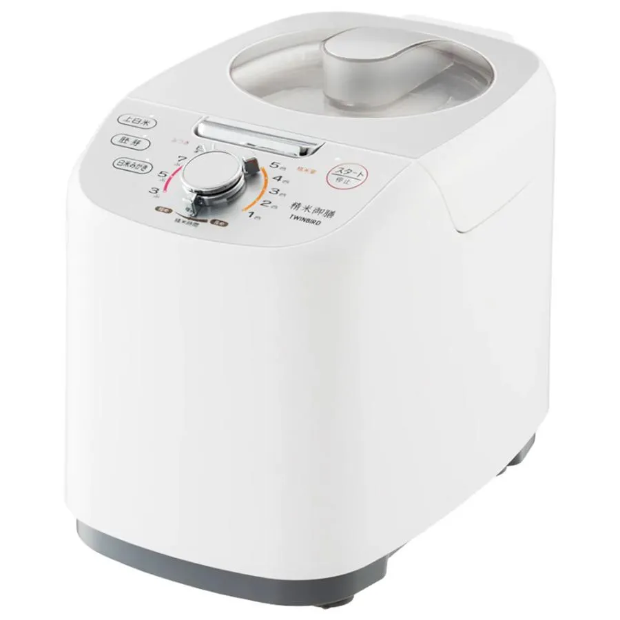 MR-E751W TWINBIRD ツインバード 精米御膳 コンパクト精米器 ホワイト