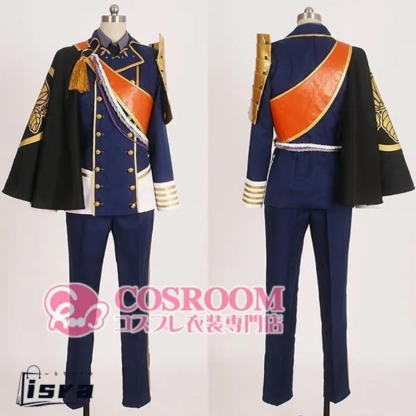 刀剣乱舞 -ONLINE-風 一期一振 コスプレ衣装 cosplay仮装 ウィッグ追加可能 イベント クリスマス ハロウィン ステージ 文化祭 学園祭