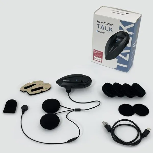 サインハウス バイク用 Bluetooth インカム B+COM TALK (ビーコム トーク) ワイヤーマイクユニット（フルフェイス用） ブラック 00082416