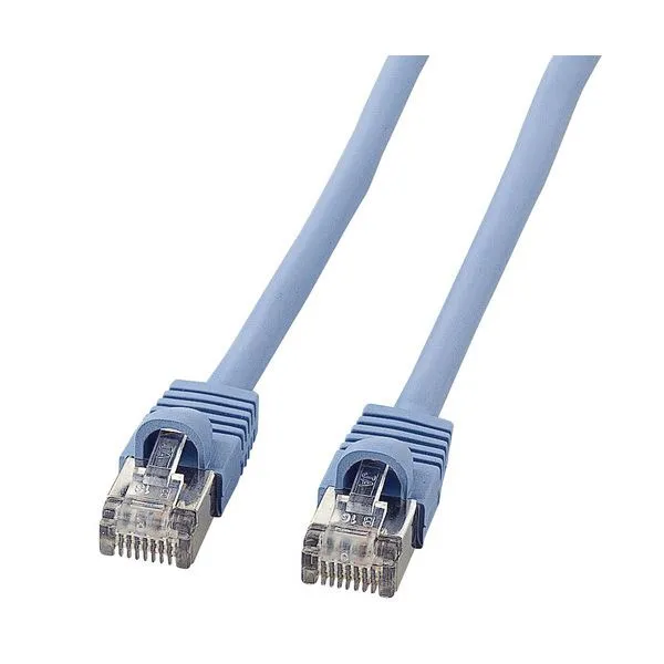 (まとめ) STPエンハンスドカテゴリ5 単線ケーブル 配線 ライトブルー 1m KB-STP-01LBN 1本 【×10セット】 青 ノイズに対抗する シールドタイプのLANケーブルが進化 最新STPエンハンスドカテゴリ5単線ケーブルが登場 ライトブルーの1mで、信号のクオリティを向上させる パ