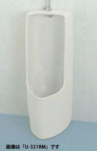 ●INAX/LIXIL セット品番【U-321RMH/BW1+UF-8R-U+UF-300WP】ピュアホワイト 大形小便器 寒冷地用 床置タイプ ヒーター付便器/水抜併用方式 床排水