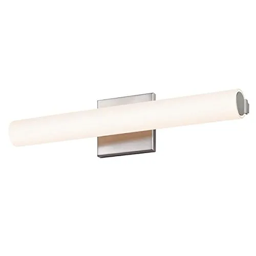 【中古】【未使用・未開封品】Sonneman 2430.13-FT Tubo Slim Led Bath Bar Vanity Fixture, 18 Inch by Sonneman
