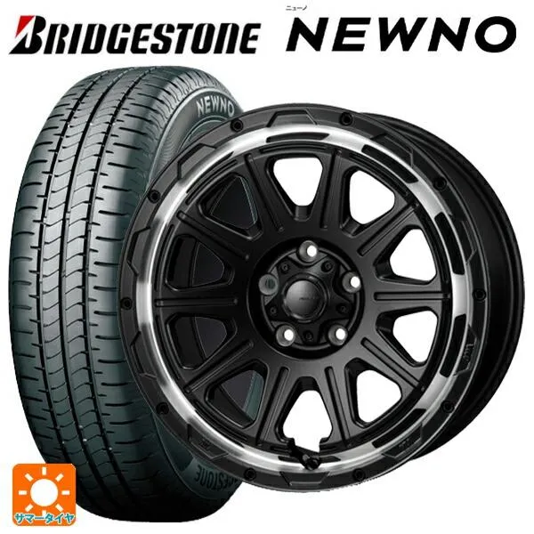 送料無料 サマータイヤホイール 4本セット 215/60R16 95H ブリヂストン ニューノ 正規品 ジャパン三陽 ハイブロック レグルス 16-7