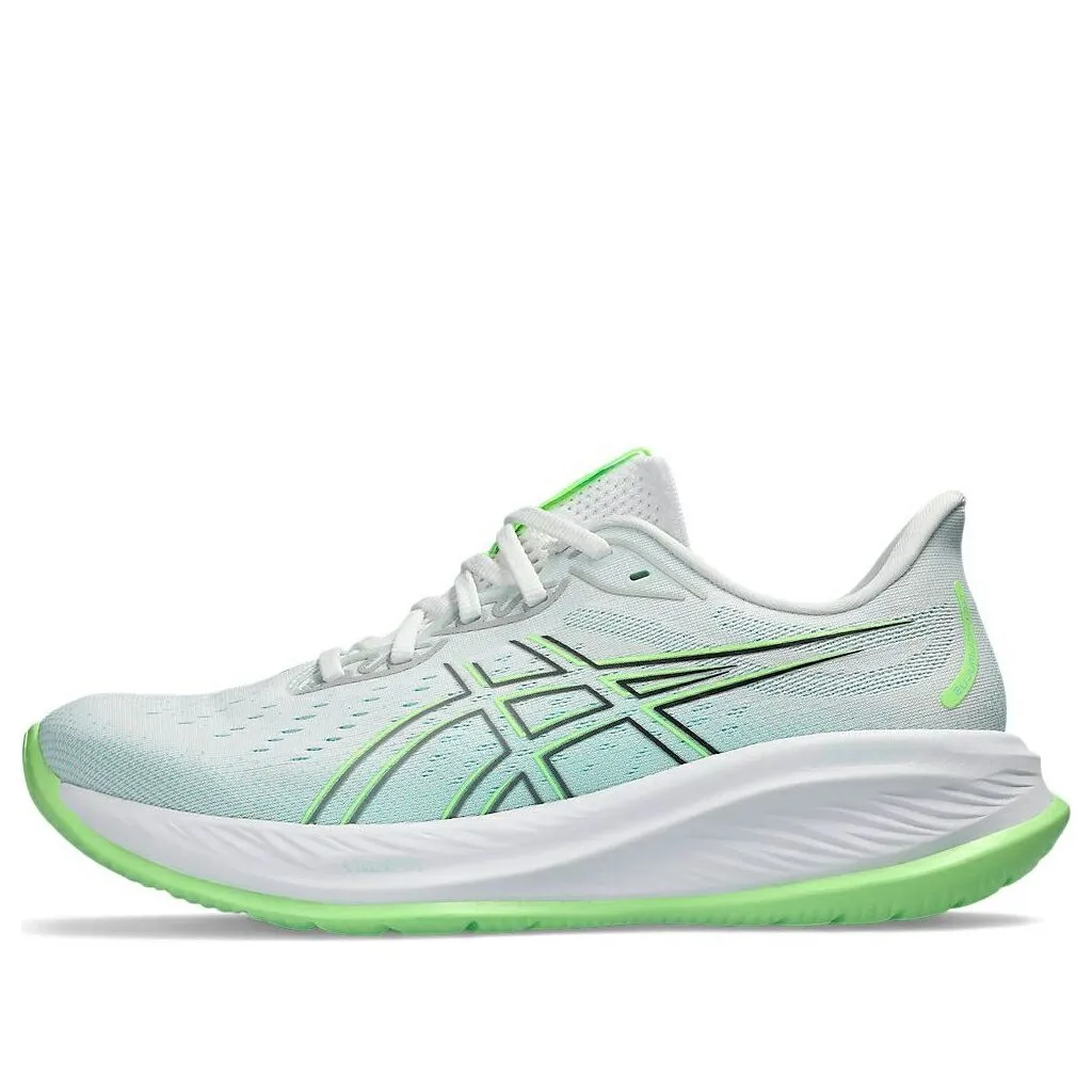 アシックス 白色 ホワイト GREEN ROCK スニーカー メンズ ASICS GEL-CUMULUS 26 SHEET 1011B792-100 / WHITE SHEET ROCK