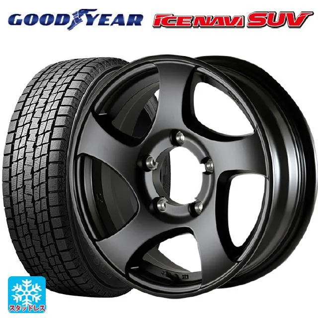 送料無料 スタッドレスタイヤホイールセット 225/70R16 103Q グッドイヤー アイスナビ SUV ドゥオール CST ゼロワンハイパーJL