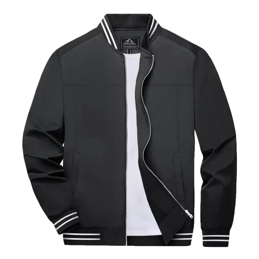 【並行輸入品】Boladeci Mens Bomber Jackets Lightweight Slim Fit Spring Fall Fu
