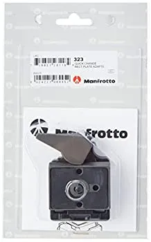 【中古】Manfrotto クイックシュー 長方形プレートアダプター 323