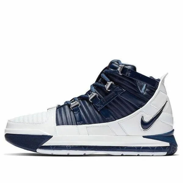 Nike ナイキ メンズ スニーカー  【Nike Zoom LeBron 3 Retro Midnight Navy AO2434-103】  サイズ US_9.5(27.5cm)