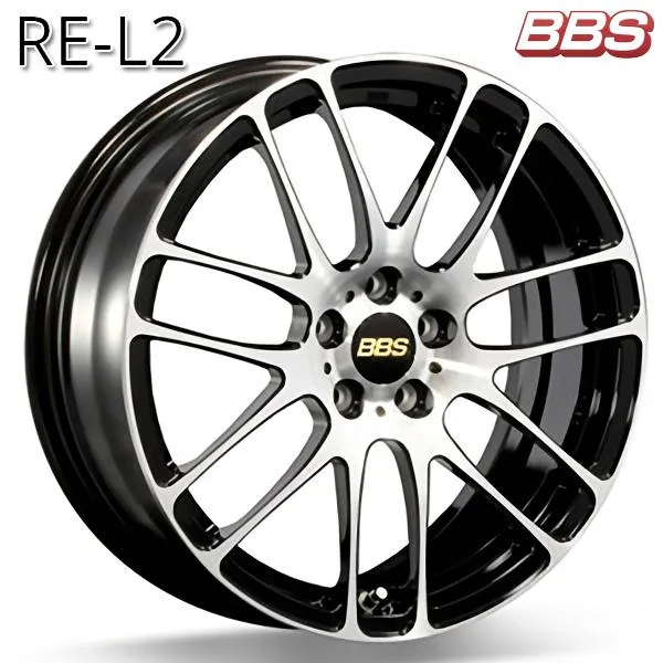 サマータイヤ ホイール4本セット 195/65R15インチ 5H100 鍛造 BBS RE-L2 BKD ブリヂストン ニューノ