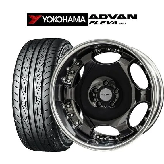 サマータイヤ ホイール4本セット KYOHO AME シャレン LX ヨコハマ ADVAN アドバン フレバ V701 225/35R20