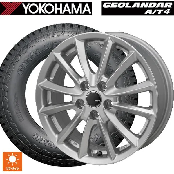 トヨタ ヴェルファイア(40系)用 225/60R18 104H XL ヨコハマ ジオランダー AT4 G018 ブラックレター 正規品 ザック JP