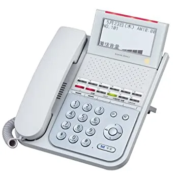 【中古】「非常に良い」NYC-12IF-SDW ナカヨ(NAKAYO) NYC-iF 12ボタン標準電話機