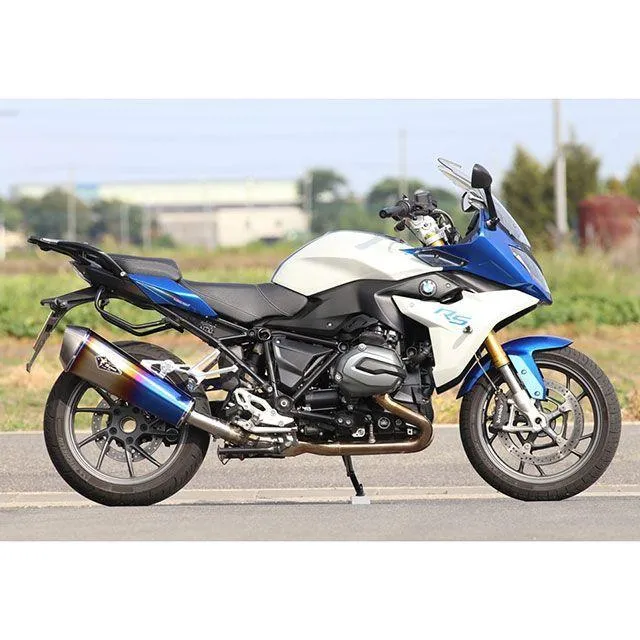 アールズギア R1200R/RS ワイバンリアルスペック スリップオン（チタンドラッグブルー） R’s GEAR