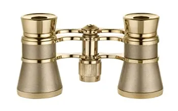 【中古】ESCHENBACH オペラグラス フィガロ 倍率3倍 25口径 パールゴールド 4444-1