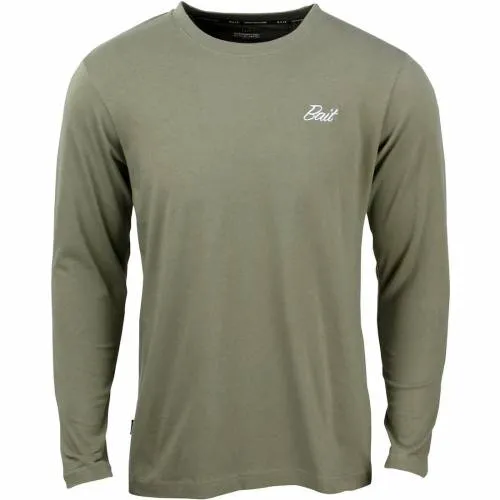 ベイト コア スリーブ Tシャツ 緑 グリーン 長袖 メンズ 【 BAIT MEN CORE LONG SLEEVE TEE (GREEN / MILITARY GREEN) GREEN  MILITARY GREEN 】 メンズファッション トップス カットソー