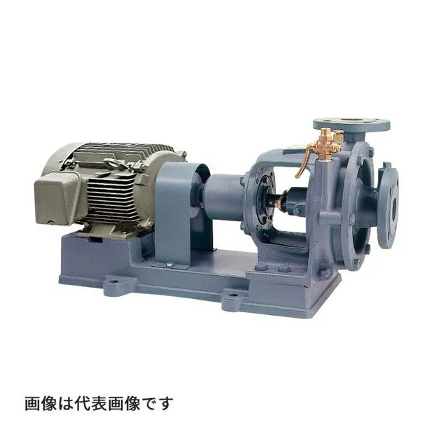 ●寺田 テラダポンプ 【OF8-511E】うず巻きポンプ OF形(4極) グランドパッキン式 モーター付 50Hz 口径125mm 出力11kW 受注生産〔FJ〕