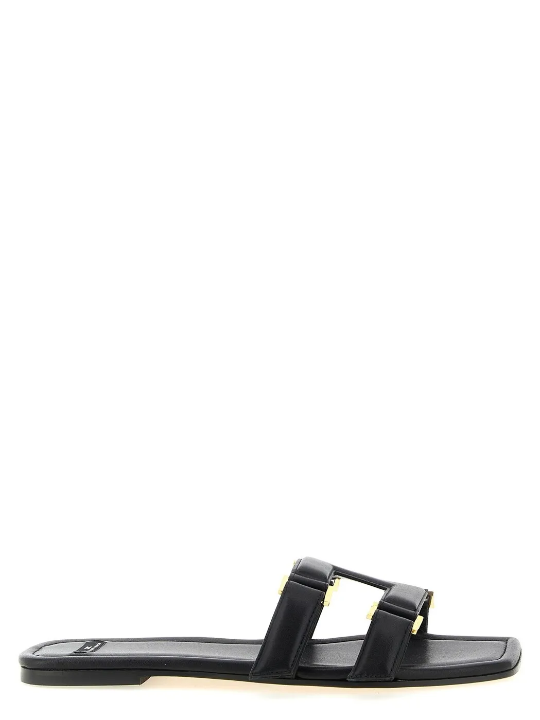 エリザベッタ フランキ ELISABETTA FRANCHI サンダル レディース ブラック Sandals Nappa leather sandals SA50L62E2110 Black 関税 送料無料 2026SS ju