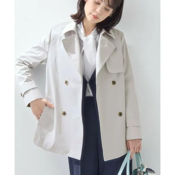 INDIVI / インディヴィ 【花粉付着防止／撥水／UVケア】名品トレンチコート