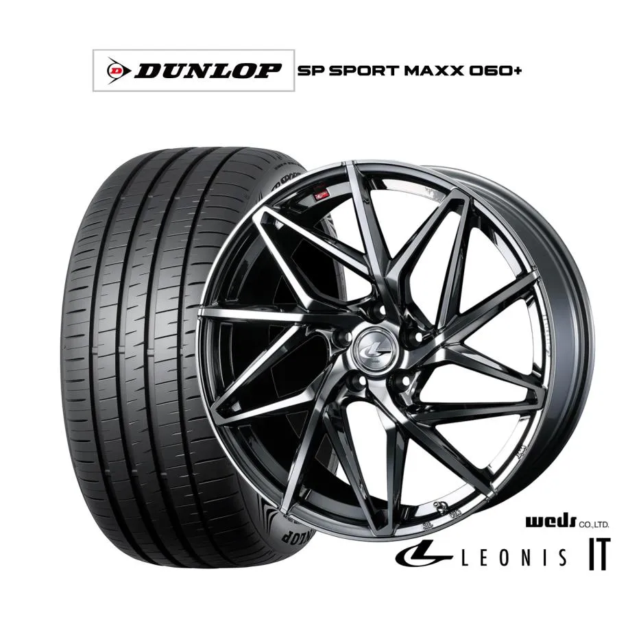 サマータイヤ ホイール4本セット ウェッズ レオニス IT ダンロップ SP SPORT MAXX 060+ 235/35R19