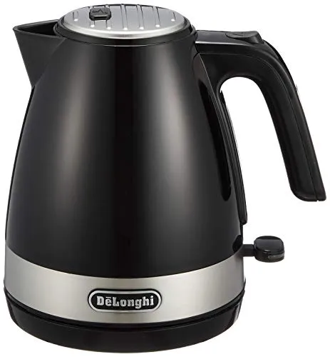 DeLonghi(デロンギ) DeLonghi電気ケトル アクティブ シリーズ KBLA1200J-BK イタリアンデザイン 1.0L ワンプ