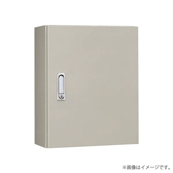 RA形制御盤キャビネット RA25-710-2 フカサ250mm 鉄製基板付 ライトベージュ色（RA257102）〔代引不可〕