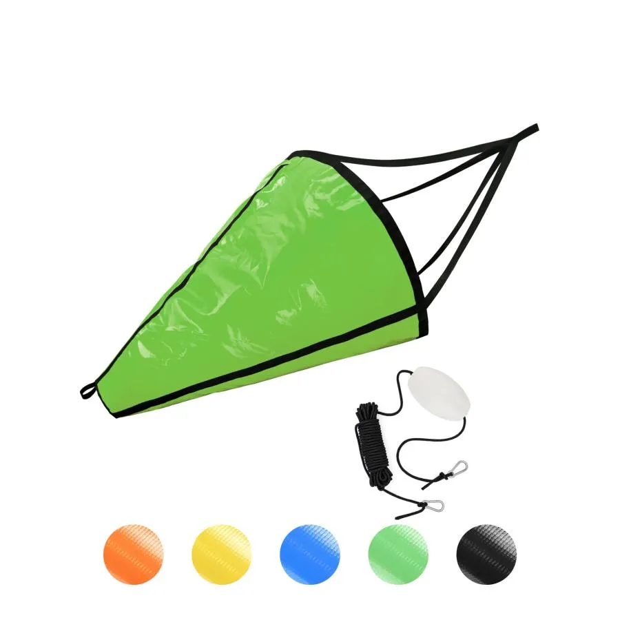 【並行輸入品】BLUEWING 53\" Drift Sock Sea Anchors with Buoy Ball Float Leash 8