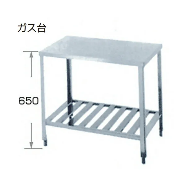 【法人限定】ライフ住器 板金シンクシリーズ ガス台 間口90cm SN-BK-30