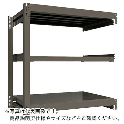 ICHIMAI ( HIKARI製作所 ) 重量ボルトレスラック 段荷重1000Kg H1200×W1200×D750 天地3段 連結グレー ( TH1000-447R3 ) 【メーカー取寄】