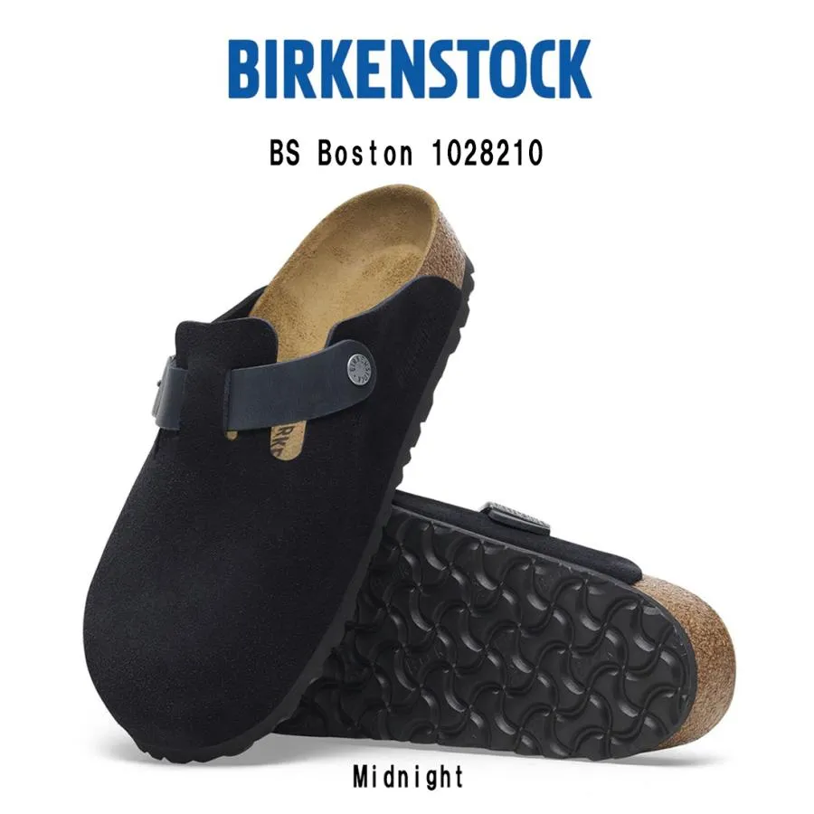BIRKENSTOCK(ビルケンシュトック)ボストン クロッグ サンダル レザー レギュラー ブラック ユニセックス メンズ レディース ビルケン Boston 1028210