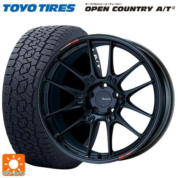 ニッサン エクストレイル(33系)用 235/60R18 103H トーヨー オープンカントリー AT3 ホワイトレター レーシング GTC02