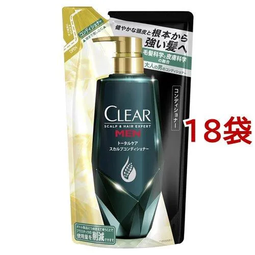 クリアフォーメン トータルケア スカルプコンディショナー つめかえ用 ( 280g*18袋セット )/ クリア(CLEAR)