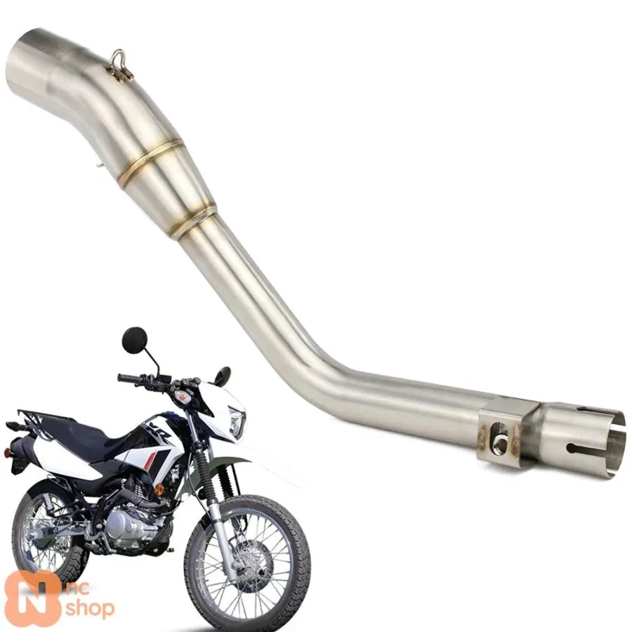 【並行輸入品】エキゾースト ミドル コネクト チューブ ホンダ XR150L XR 150L 2023 ステンレス ミドル リンク パイプ チューブ マフラーし