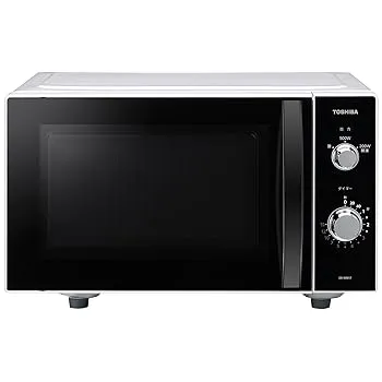 【中古】TOSHIBA(東芝) ダイヤル式 電子レンジ 17L ER-WM17(W) ホワイト 横開き 単機能 一人暮らしフラットテーブル 入学・入園 新社会人