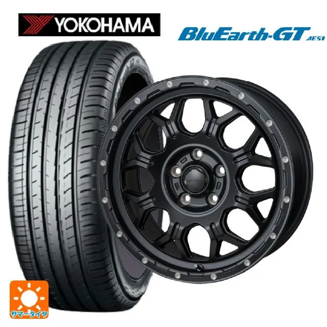トヨタ シエンタ(10系)用 195/65R15 91H ヨコハマ ブルーアースGT AE51 ハイブロック ジェラード