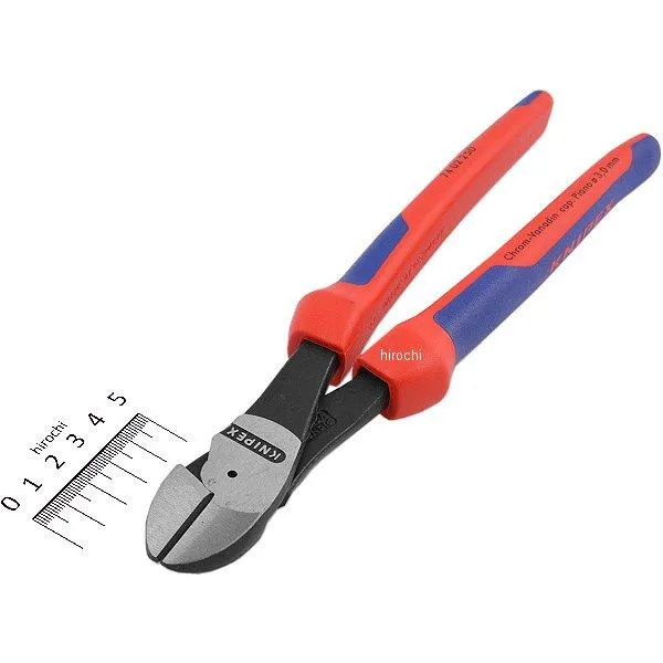 【メーカー在庫あり】 7402-250-KP クニペックス KNIPEX 強力型斜ニッパー(硬線用) SP店