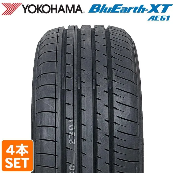 2026年製 YOKOHAMA 255/45R20 105W XL BluEarth-XT AE61 ブルーアース ヨコハマタイヤ 夏タイヤ ノーマル 4本セット