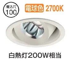 大光電機 ユニバーサルダウンライト 屋内・屋外兼用 準耐火構造対応タイプ DDL5535YWG 工事必要