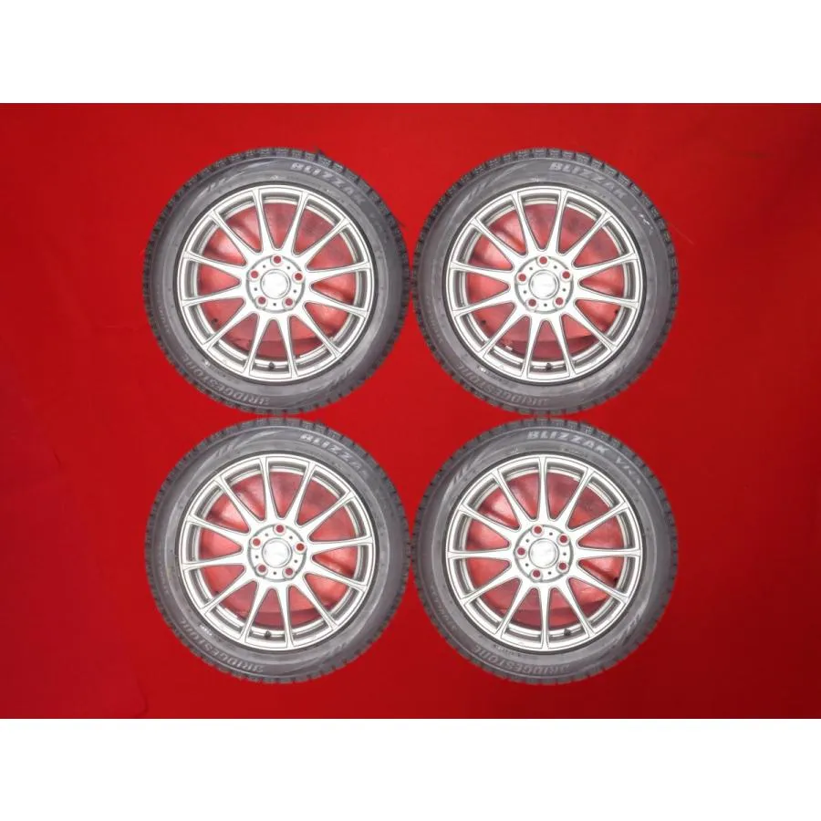 【トヨタ/レクサス用 4本SET】ブリヂストン ブリザック VRX [225/50R17 94Q] 12スポークタイプ [7J +38 PCD114.3] マジェスタ RC 等 stwt17