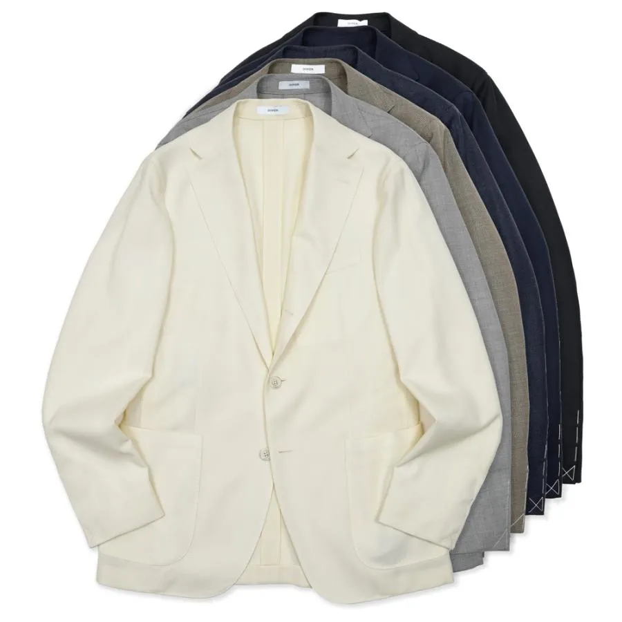 BOGLIOLI（ボリオリ）DOVERドーヴァー ウールホップサック3Bジャケット W2902E/SA0534 17061007039