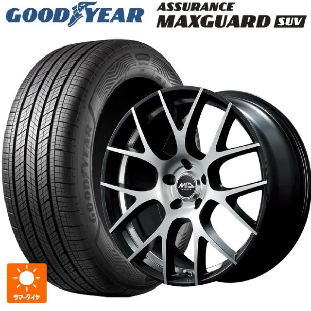 送料無料 サマータイヤホイール 4本セット 215/50R18 92V グッドイヤー アシュアランス マックスガード SUV エムアイディー MTW