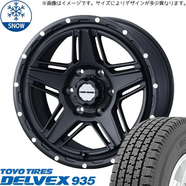 ハイゼットジャンボ 145R12 スタッドレス | トーヨー デルベックス 935 \u0026 マッドヴァンス07 12インチ 4穴100