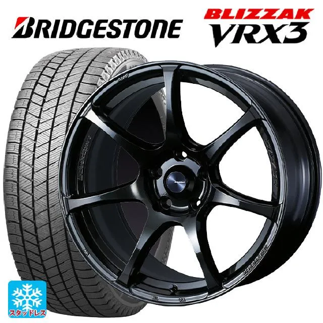 スズキ ハスラー(MR52/92S)用 165/60R15 77Q ブリヂストン ブリザック VRX3 正規品 ウェッズスポーツ SA75R