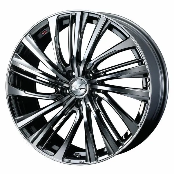 ウェッズ LEONIS レオニス FS 20インチ リム幅8.5J インセット+35 5穴 PCD114.3 BMCMC (ブラックメタルコート/ミラーカット) ホイール 1本